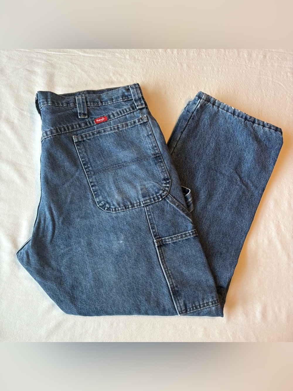Wrangler 94FLWSW Fleece Lined Carpenter Jeans size 36x30